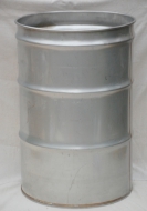 55 Gallon Stainless Steel Barrel - Open Head