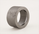 NPT Stainless Half Coupling - 1 in. 